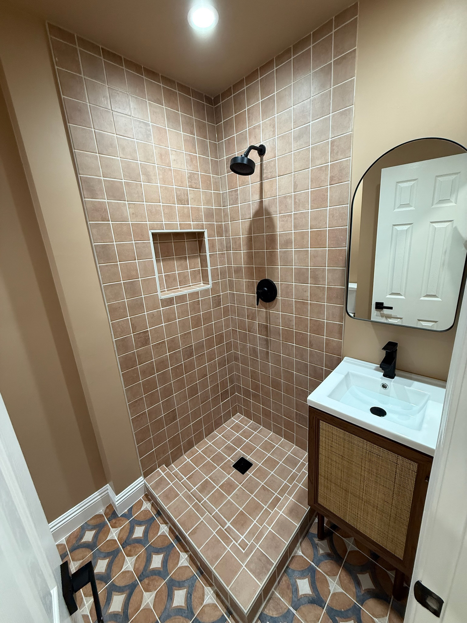 Spanish Bathroom Remodel - Main view